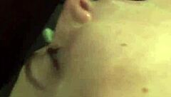 Dezzy deepthroats big black monster cock.