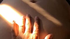 Mature granny displays her beauty