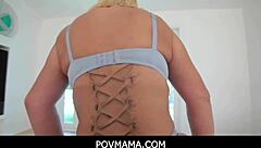 Step-mom blows stepson in pov fantasy!