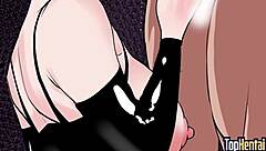 Mother-In-Law Seduced By Superpowered Cock In Hentai