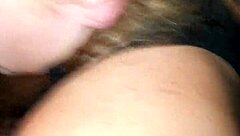 Sexy curvy blonde milf sucks cock in homemade video part 2