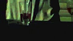 blonde dancer pleasures man woman and herself