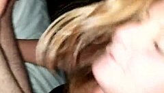 Sexy curvy blonde milf sucks cock in homemade video part 2