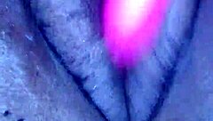 Miss Chocolate uses dildo to masturbate and squirt her big ebony ass.