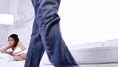 Little latina stepsister receives deepthroat in high definition pov scene