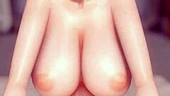 Cowgirl Gishinanki Baltimore Rides Hard in MMD R-18 Clip!