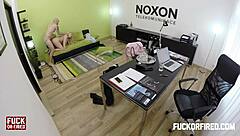 she wants a job and likes it up her ass at work