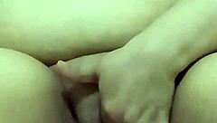 hey, i'm playing with my shaved pussy close up