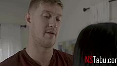 Teen sucks in uniform