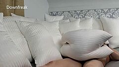 Pillow Humping My Super Soft Pillows On The Bed!