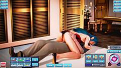 Blue haired beauty gets fucked silly in beautiful scenes