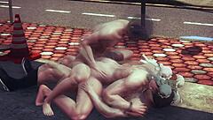 watch claire redfield and jill valentine in the vault 69 project with chun li and cammy.