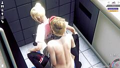 I Dive into This Hentai Anime Sex in 4D