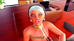 Can you handle this 3d futanari femdom blowjob