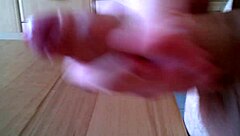 i give a handjob until he cums all over my hands and face