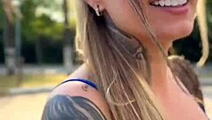 showing ass and pussy in market then giving to manager in stockroom