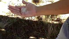 Misty Blowjob Closeup Outdoor With Toys And Orgasm