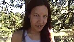 Misty Blowjob Closeup Outdoor With Toys And Orgasm