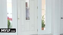 Intense Homemade Workout with Curvy Milf Xwife Karen and Hung Trainer