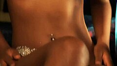 a desirable indian brunette milf girl in a solo scene.