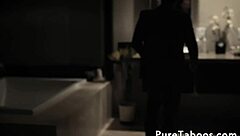 19Yo Real Stepdaughter Receives Intense Face Fucking In Cowgirl Position