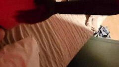 Blonde babe craves BBC in winter