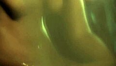 a desirable indian brunette milf girl in a solo scene.