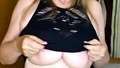 busty milf mariaold dance for you