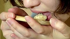 Compilation of japanese chewing fetish videos, part one!