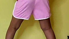 Big boobs Indian bhabhi gets fucked by gym trainer with monster cock, sucking intensely.