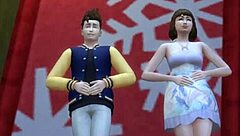 Jennie Fucked Hard by Aliens in Sims 4!