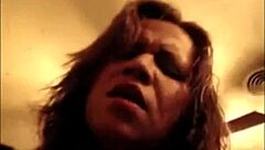 The latina milf has a homemade threesome with her husband's boss