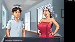 Sexy Photo Session with Naked Stepsister in Shower