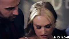 Teacher and Principal Manipulate Gwen into Rough Classroom Sex