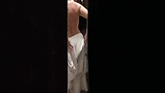 Wow! Sexy Milf Showers Nude With Window Open For Hidden Filming!