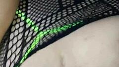 Slut Wife With Big Ass Squirts And Gets Cumshot Up To Hair