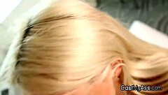 inked blonde strokes and sucks