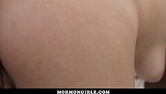 petite redhead teen licks pussy to orgasm in big tits lesbian session!