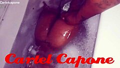 Cartel Capone Shows Monster Cock In Shower