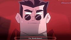 Helltaker Cartoon Features Sexy Blowjob Scene