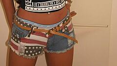 asian babe doggystyle anal.