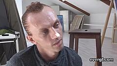 Intense Threesome with Ex-Girlfriend for Cash