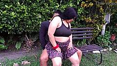 this sexy mature gives me delicious blowjob as relatives arrive