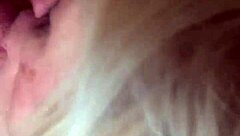 Petite blonde pornstar gives handjob and blowjob for cumshot in Jersey