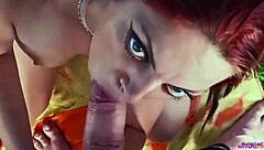 milf pov blowjob for huge cock big facial