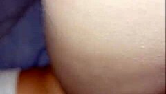 making my sister-in-law lick my balls for a womb massage with lechazo on abdomen part 2