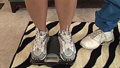 tyung lee, chunky and bent over, takes a deep pounding