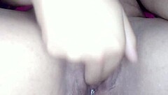 Hot Arab Amateur Wife Masturbates Creamy Fat Pussy on Webcam