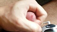 E Stim Cumshot After Intense Session
