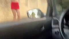 Asking for info on the street to a hot girl at the bus stop